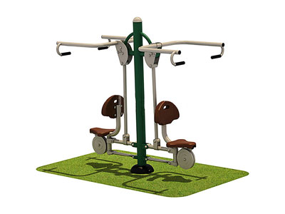 Park Workout Equipment Double Pull Chairs for Adults OF-013
